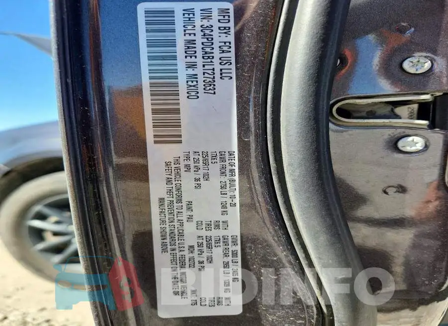 3C4PDCAB1LT273637 Photo# 14