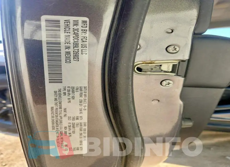 3C4PDCAB9LT269027 Photo# 13