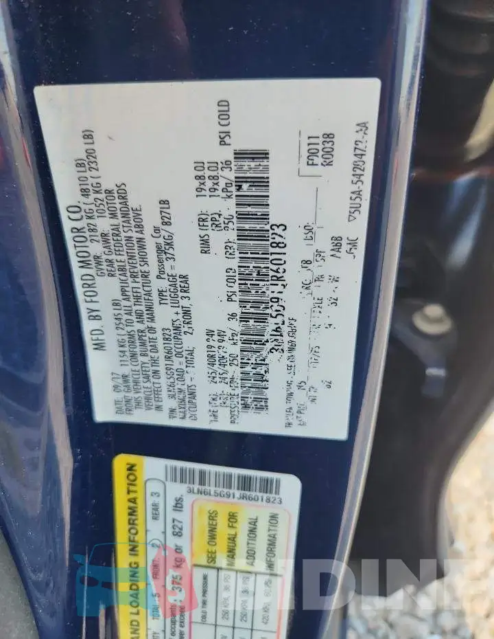 3LN6L5G91JR601823 Photo# 12