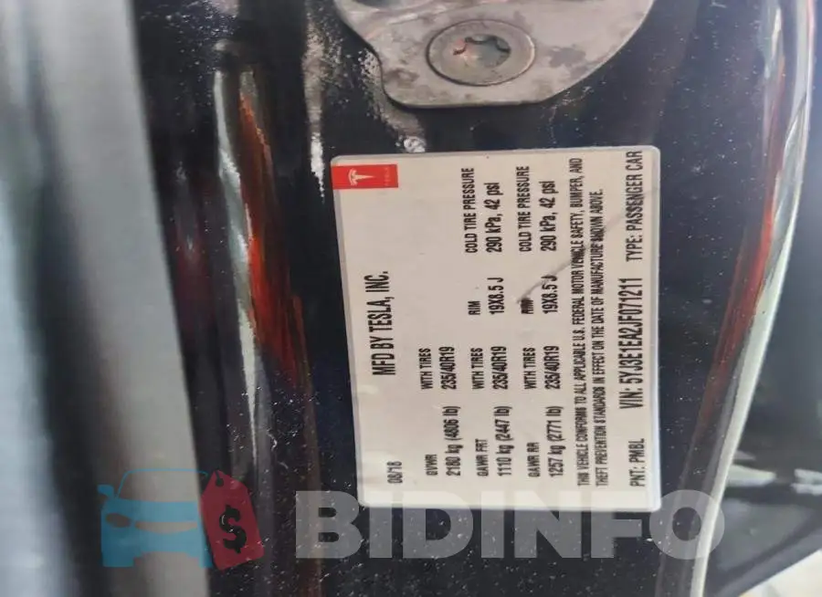5YJ3E1EA2JF071211 Photo# 13