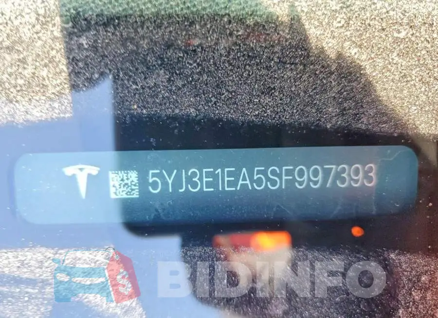 5YJ3E1EA5SF997393 Photo# 12