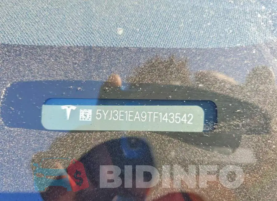 5YJ3E1EA9TF143542 Photo# 12