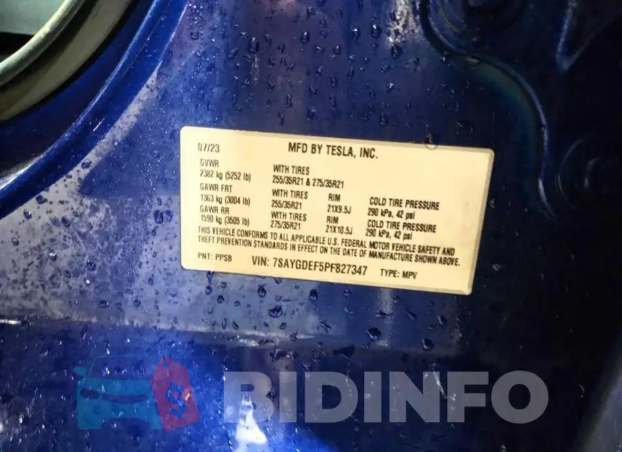 7SAYGDEF5PF827347 Photo# 13