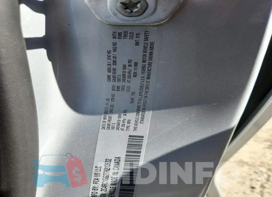 2C4RC1GG2TR213632 Photo# 13
