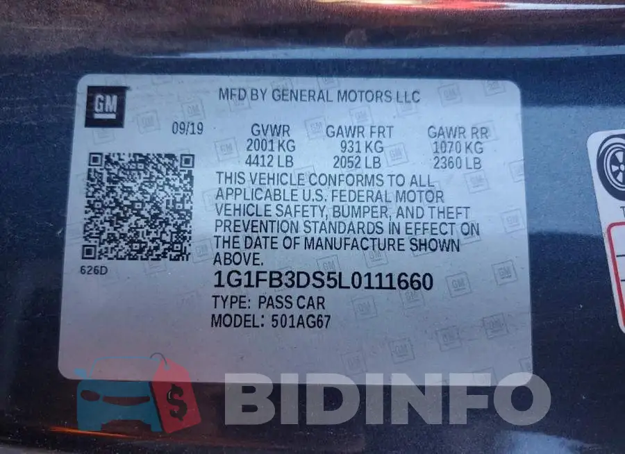 1G1FB3DS5L0111660 Photo# 12