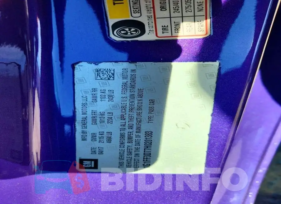 1G1FF3D77H0201383 Photo# 12