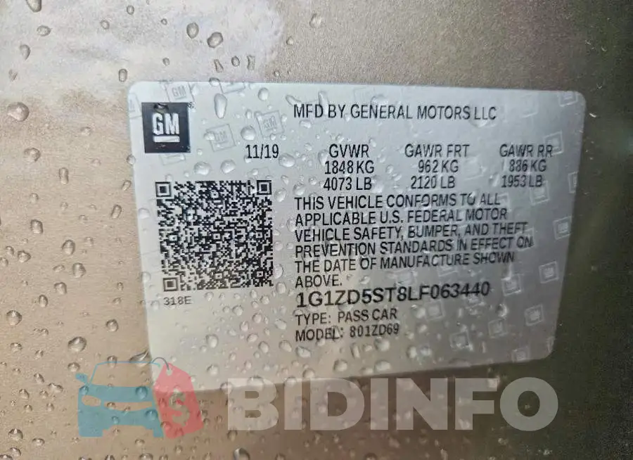 1G1ZD5ST8LF063440 Photo# 12