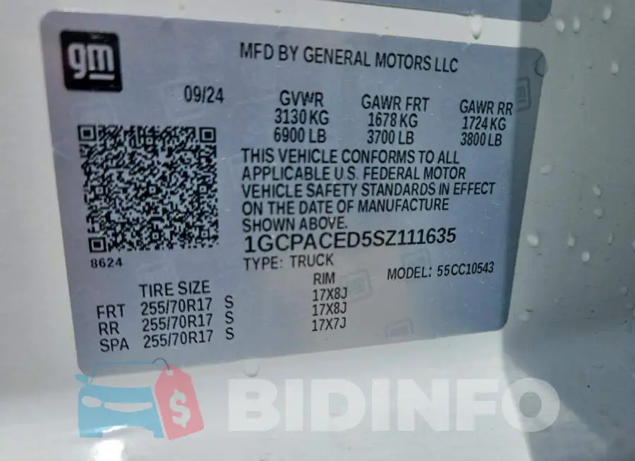 1GCPACED5SZ111635 Photo# 13