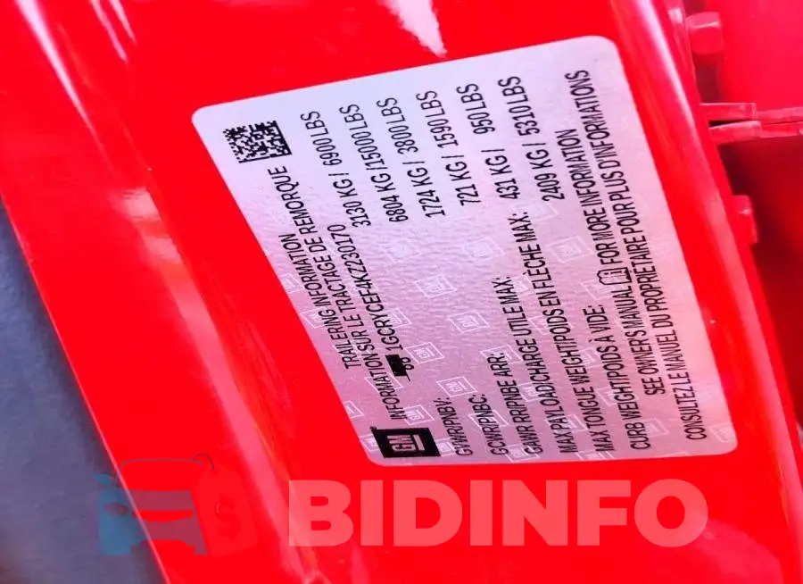 1GCRYCEF4KZ230170 Photo# 13