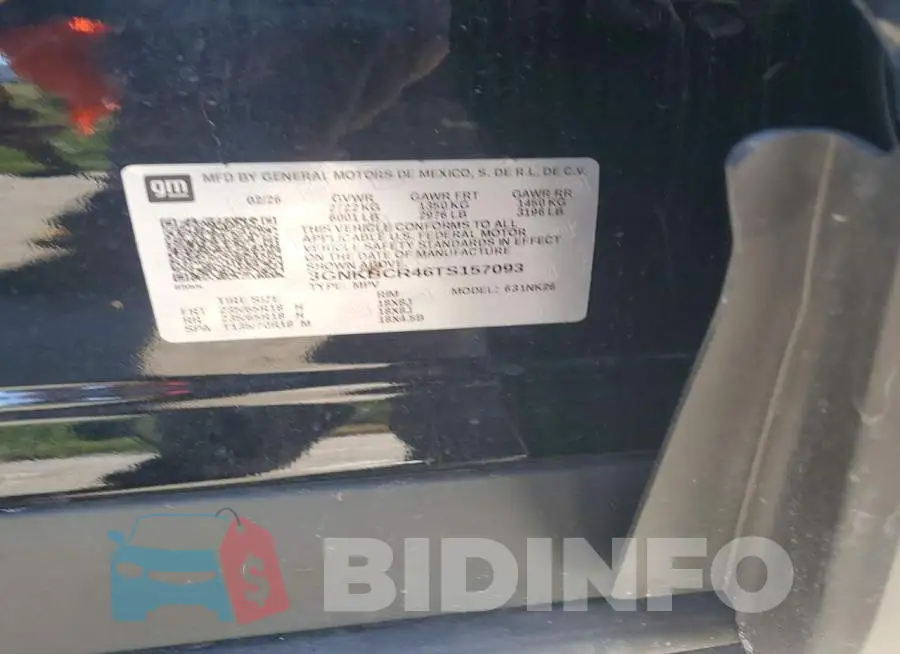 3GNKBCR46TS157093 Photo# 13