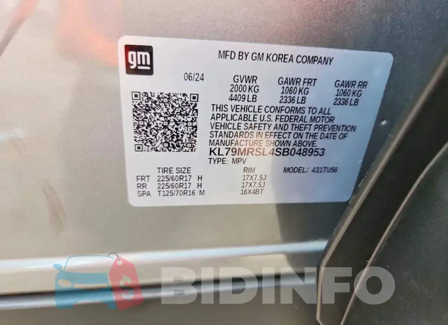 KL79MRSL4SB048953 Photo# 12