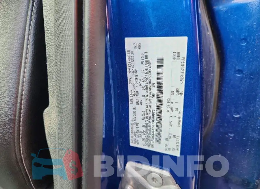 1FMCU9J92HUB80973 Photo# 13