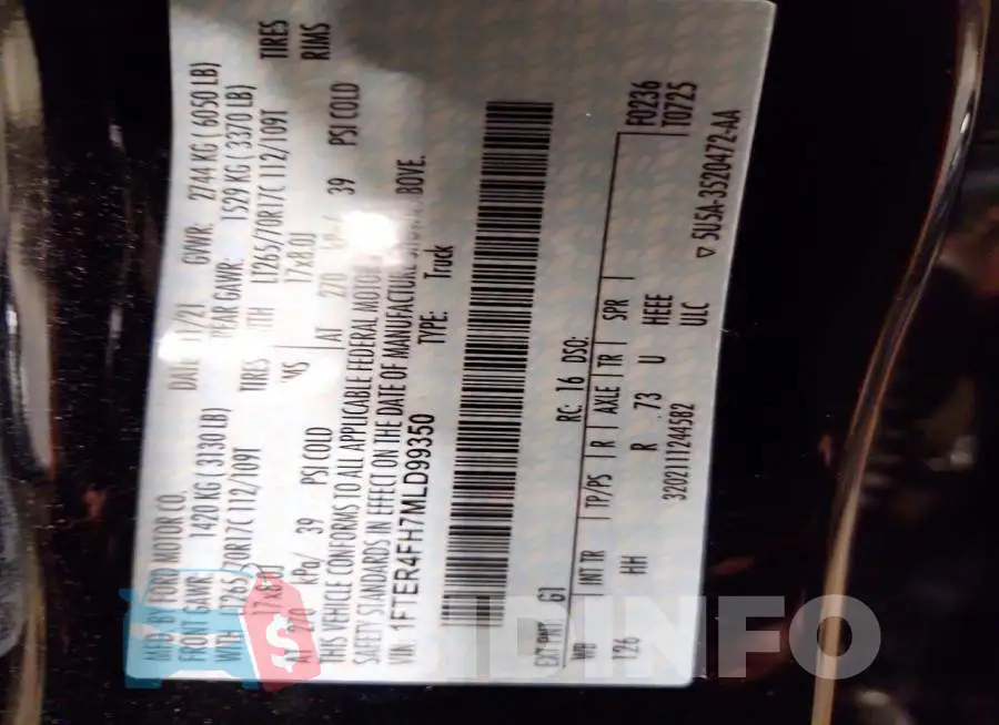 1FTER4FH7MLD99350 Photo# 13
