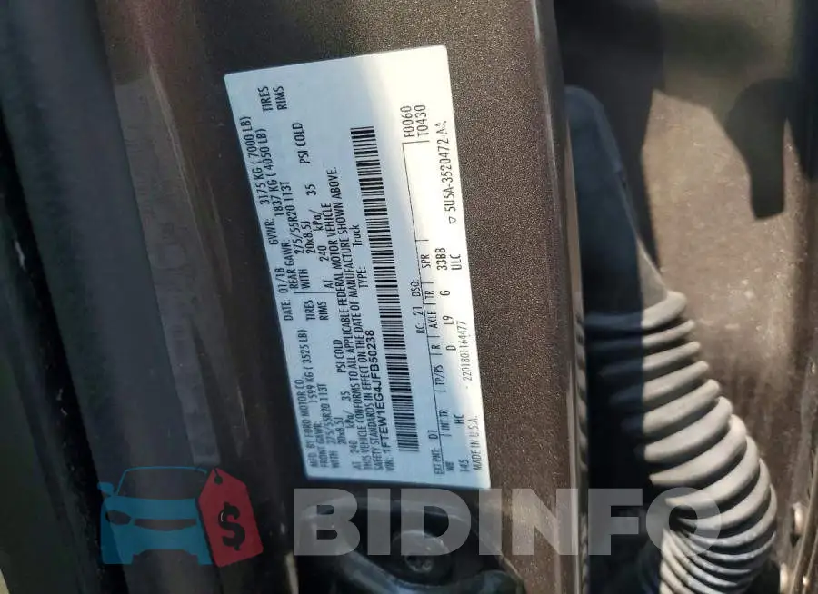 1FTEW1EG4JFB50238 Photo# 12
