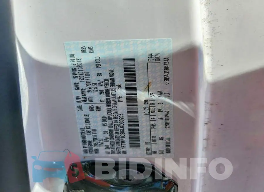 1FTMF1CB6LKD30205 Photo# 12