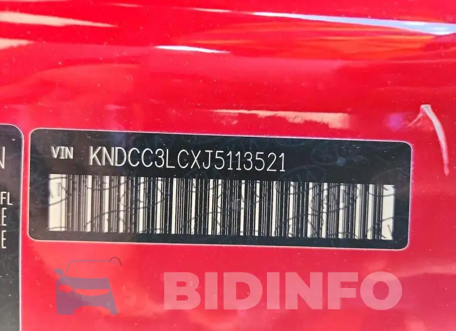 KNDCC3LCXJ5113521 Photo# 13