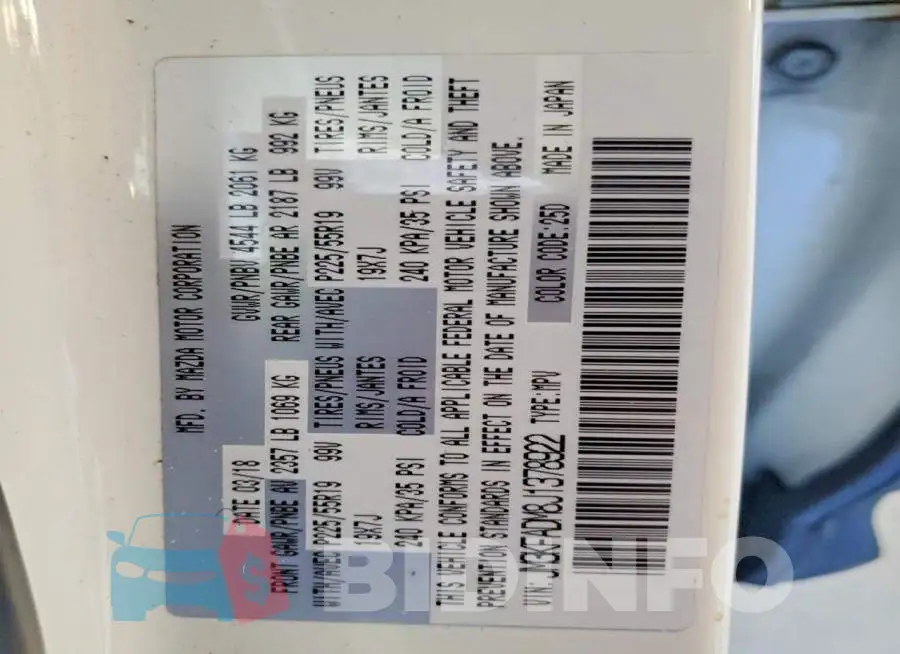 JM3KFADM8J1378922 Photo# 13