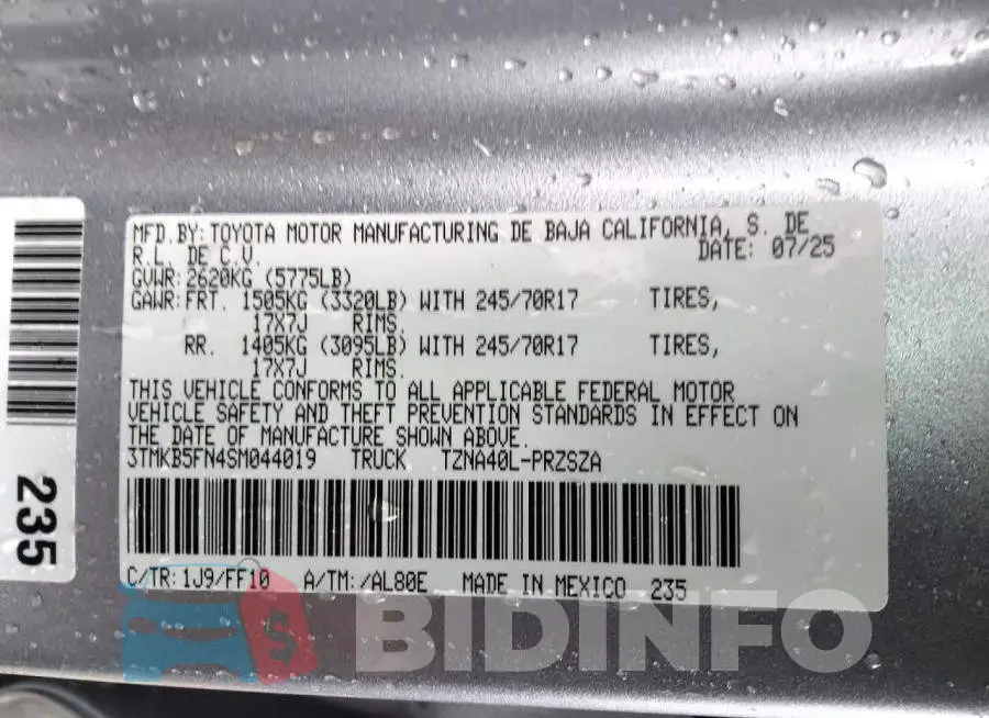 3TMKB5FN4SM044019 Photo# 13