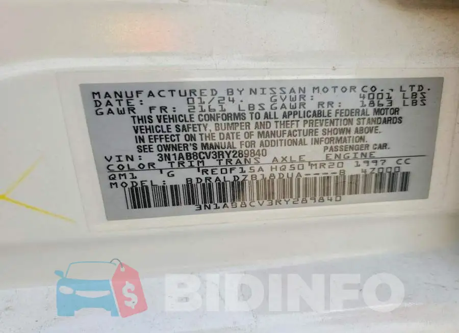 3N1AB8CV3RY289840 Photo# 12