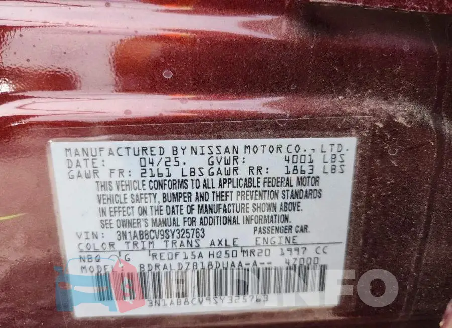 3N1AB8CV9SY325763 Photo# 13