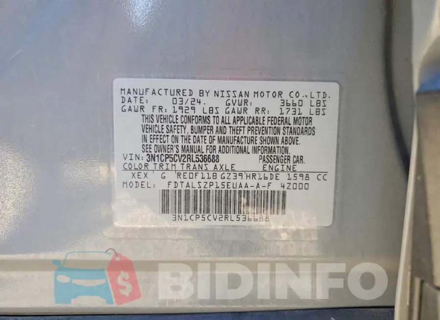 3N1CP5CV2RL536688 Photo# 14