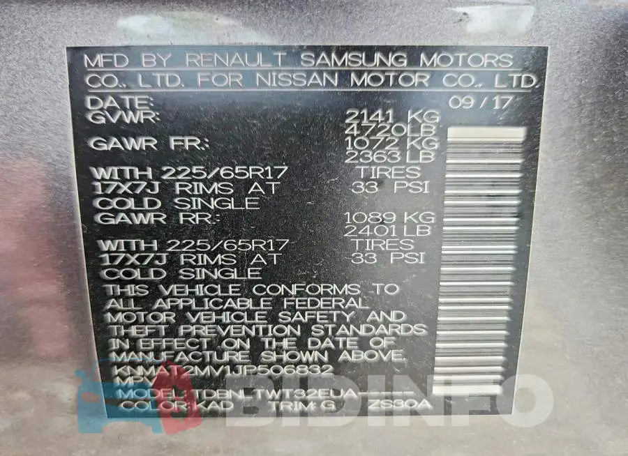 KNMAT2MV1JP506832 Photo# 13