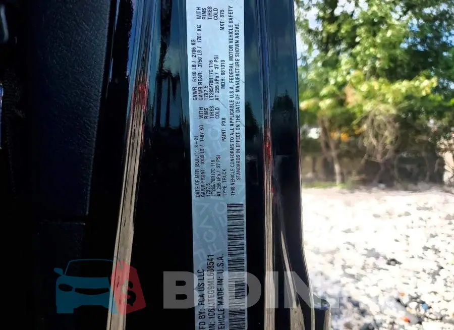 1C6JJTEG9ML608541 Photo# 12