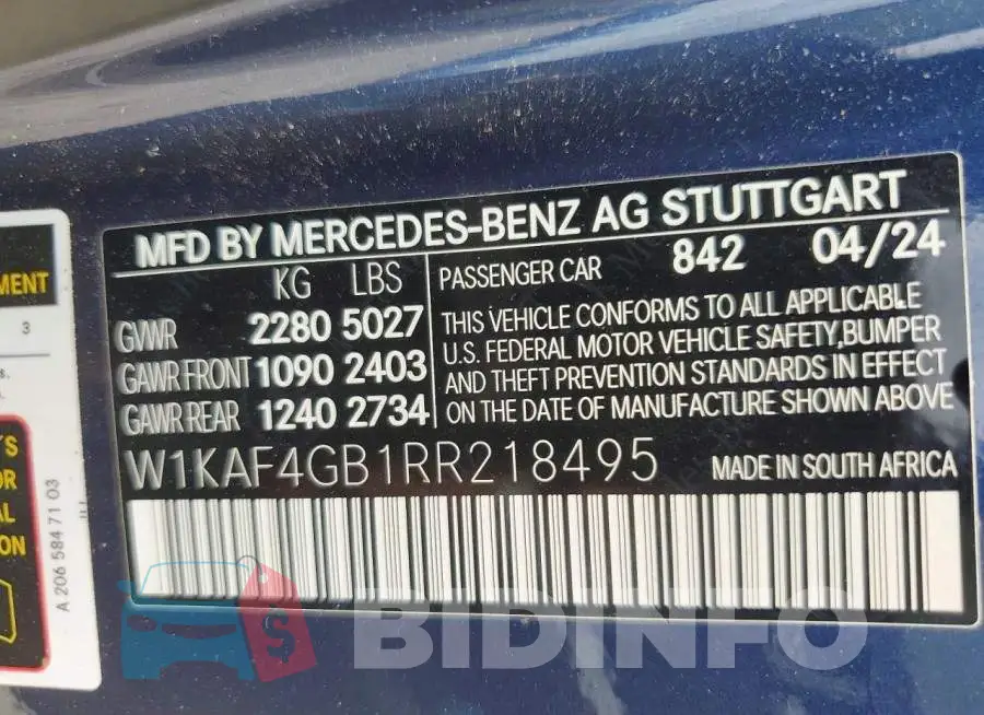 W1KAF4GB1RR218495 Photo# 13