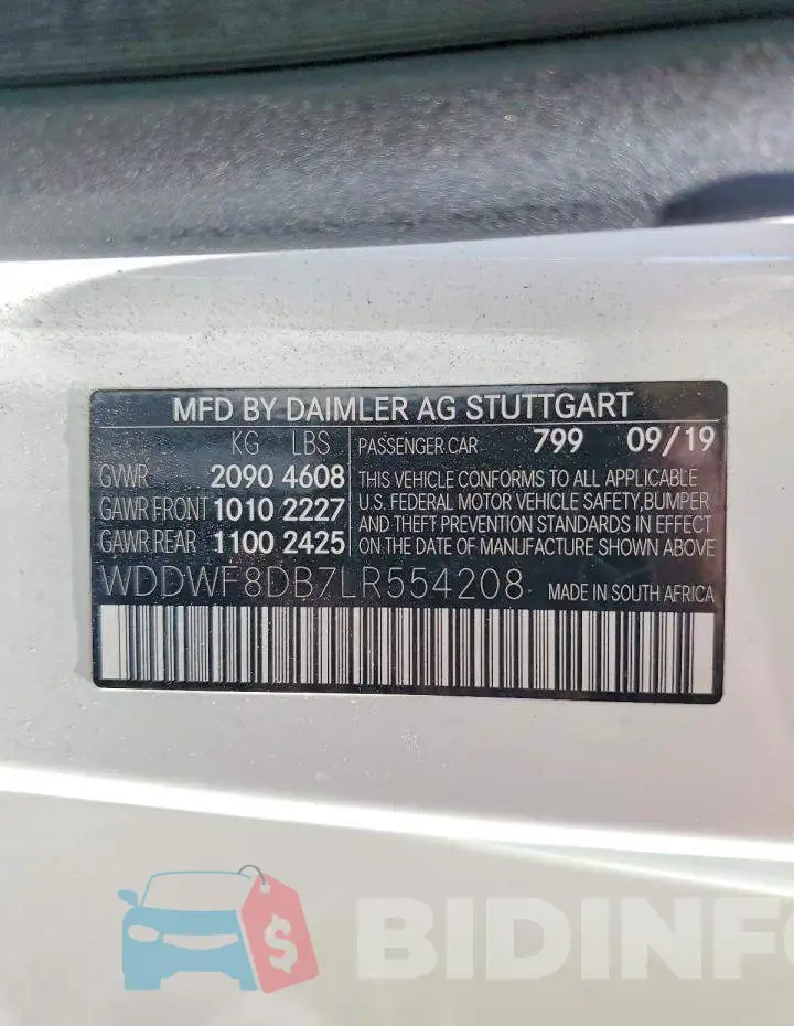 WDDWF8DB7LR554208 Photo# 12