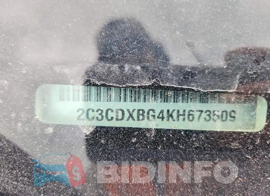2C3CDXBG4KH673509 Photo# 12