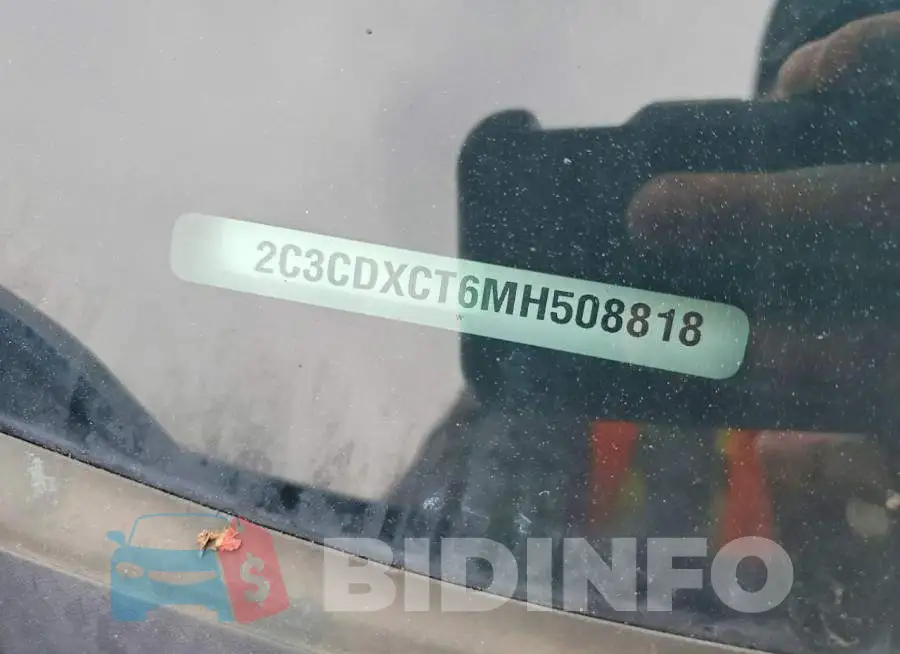 2C3CDXCT6MH508818 Photo# 12