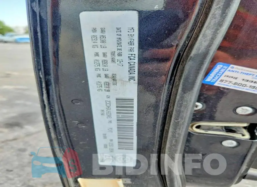 2C3CDXHGXJH223451 Photo# 12