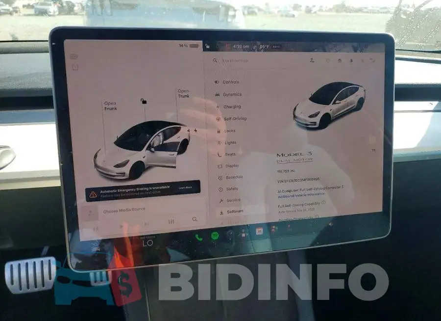 5YJ3E1EC3MF000928 Photo# 9