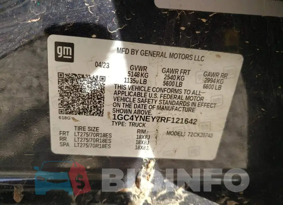 1GC4YNEY7RF121642 Photo# 12