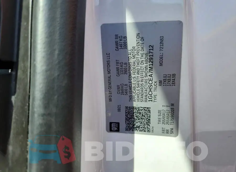1GCHSCEA7M1291712 Photo# 12