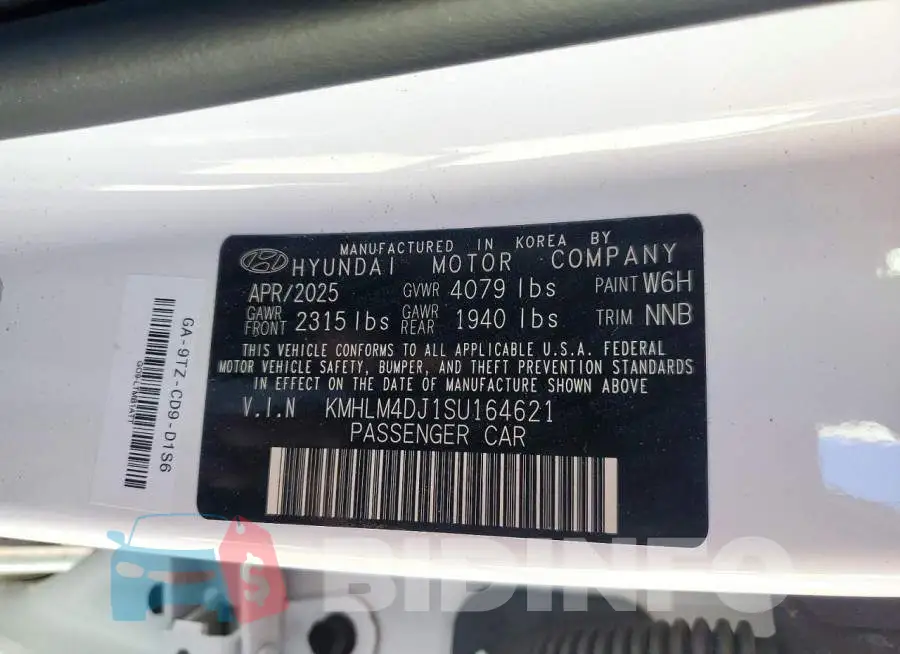 KMHLM4DJ1SU164621 Photo# 12