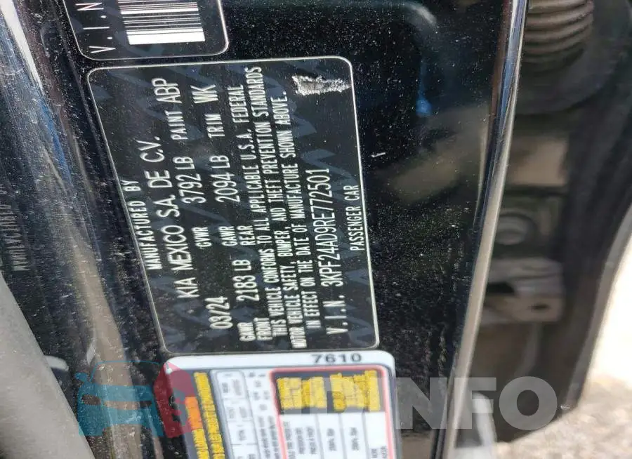 3KPF24AD9RE772501 Photo# 13