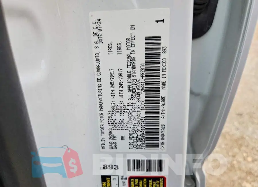3TYKD5HN4RT007431 Photo# 12