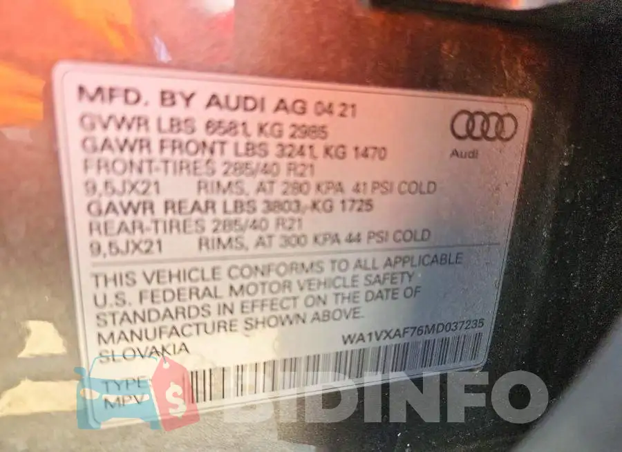WA1VXAF76MD037235 Photo# 13
