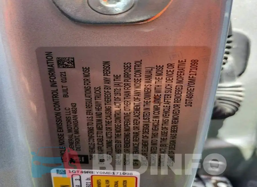 1GT49REY0MF171098 Photo# 12