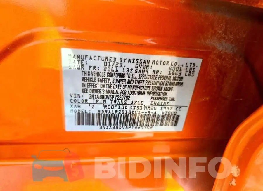 3N1AB8DV5PY229702 Photo# 12