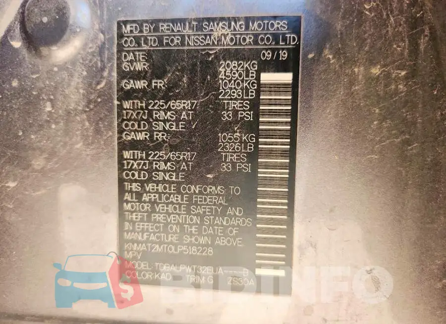 KNMAT2MT0LP518228 Photo# 12