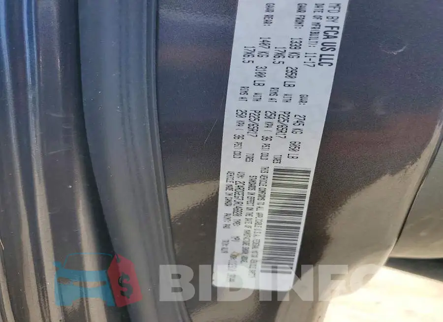 2C4RDGEG7JR146820 Photo# 12
