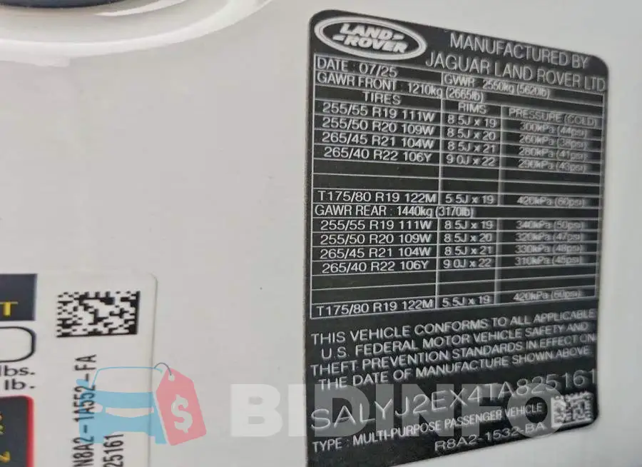SALYJ2EX4TA825161 Photo# 13