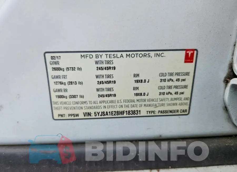 5YJSA1E28HF183831 Photo# 13