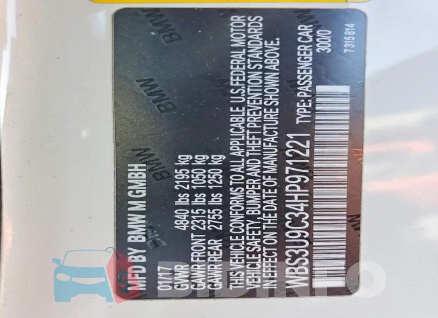 WBS3U9C34HP971221 Photo# 12