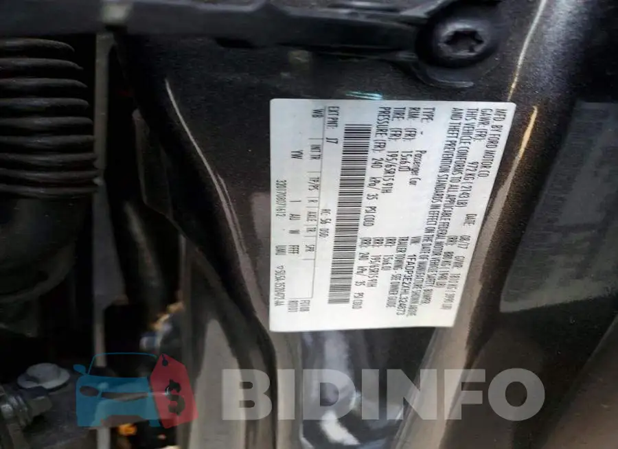 1FADP3E2XHL324873 Photo# 12