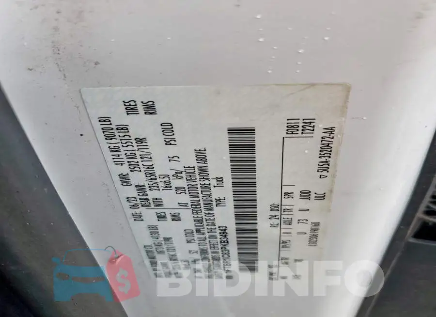 1FTBR1C83PKB34943 Photo# 13