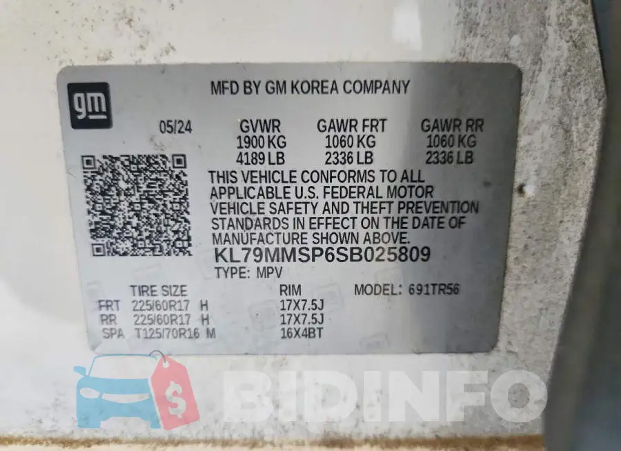 KL79MMSP6SB025809 Photo# 12