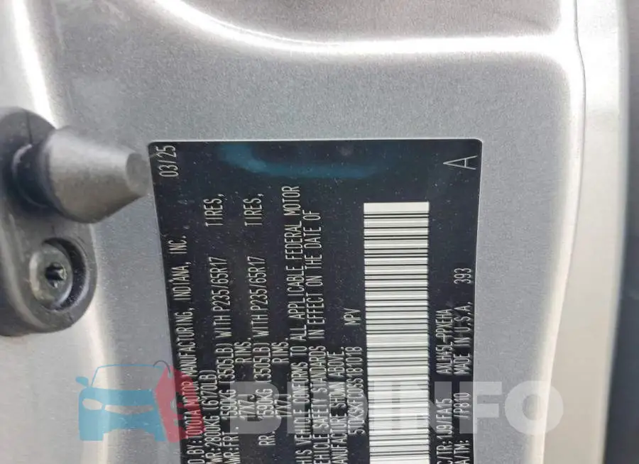 5TDKSKFC0SS181018 Photo# 13